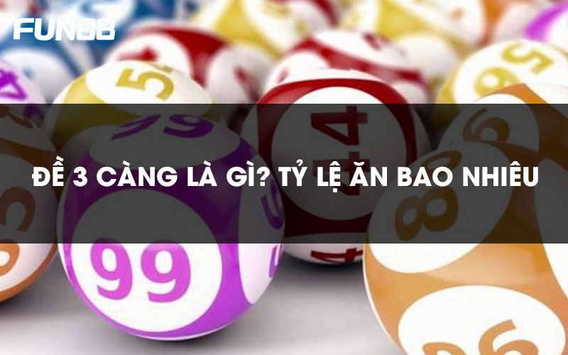 Tỷ lệ kết quả của đề 3 càng như thế nào? 