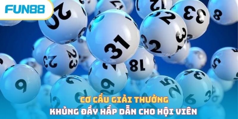 Cơ cấu giải thưởng khủng đầy hấp dẫn cho hội viên 