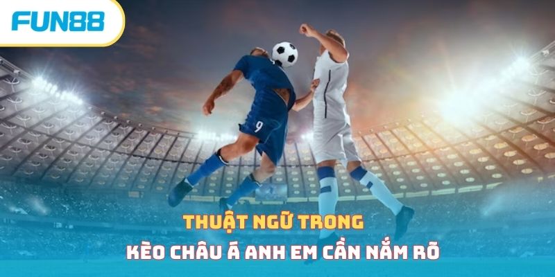 Thuật ngữ trong kèo châu Á anh em cần nắm rõ 